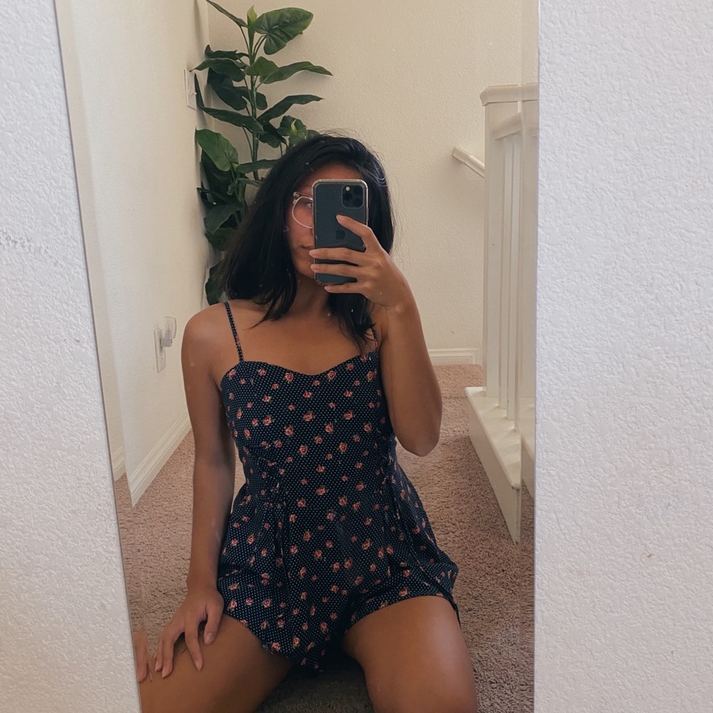Floral romper Forever21